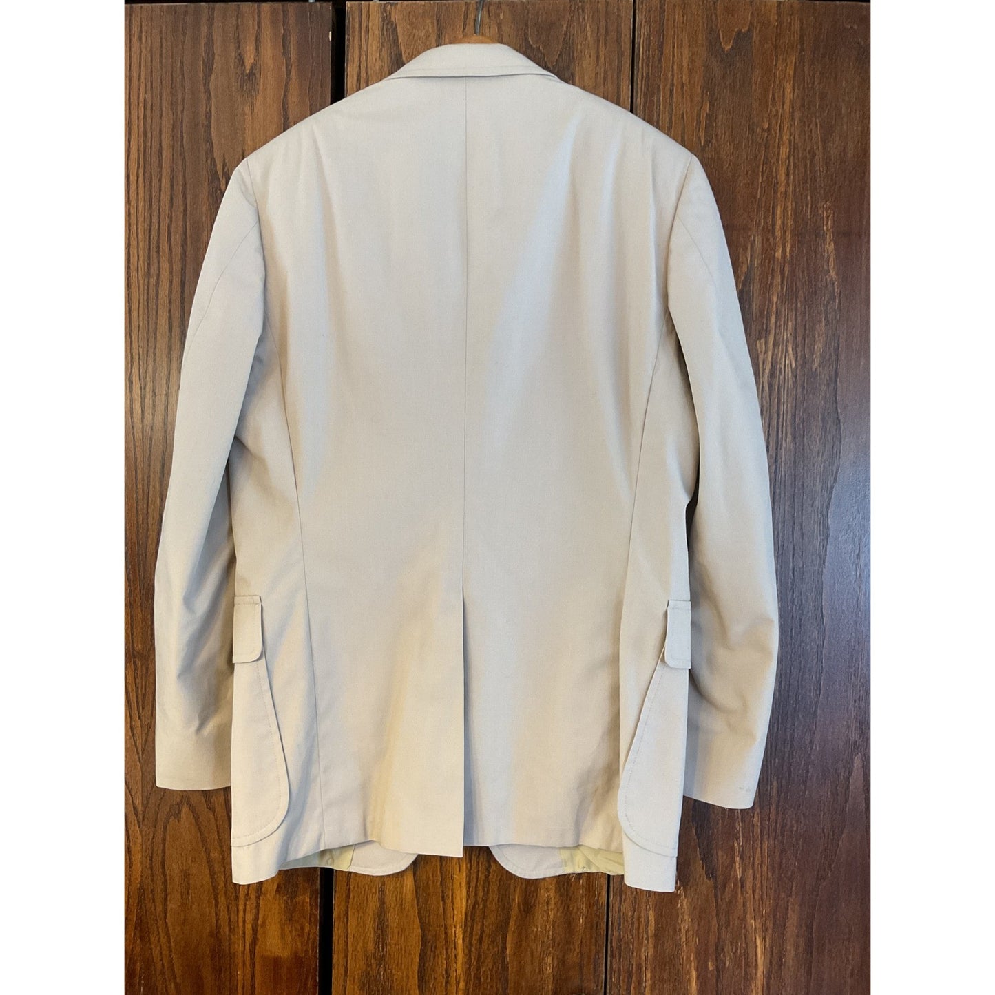 Tan Brooks Brothers 3 Button Coat