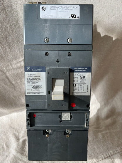 GE SGHA36AT0400 300/400A Circuit Breaker 3P SRPG400A300 Untested