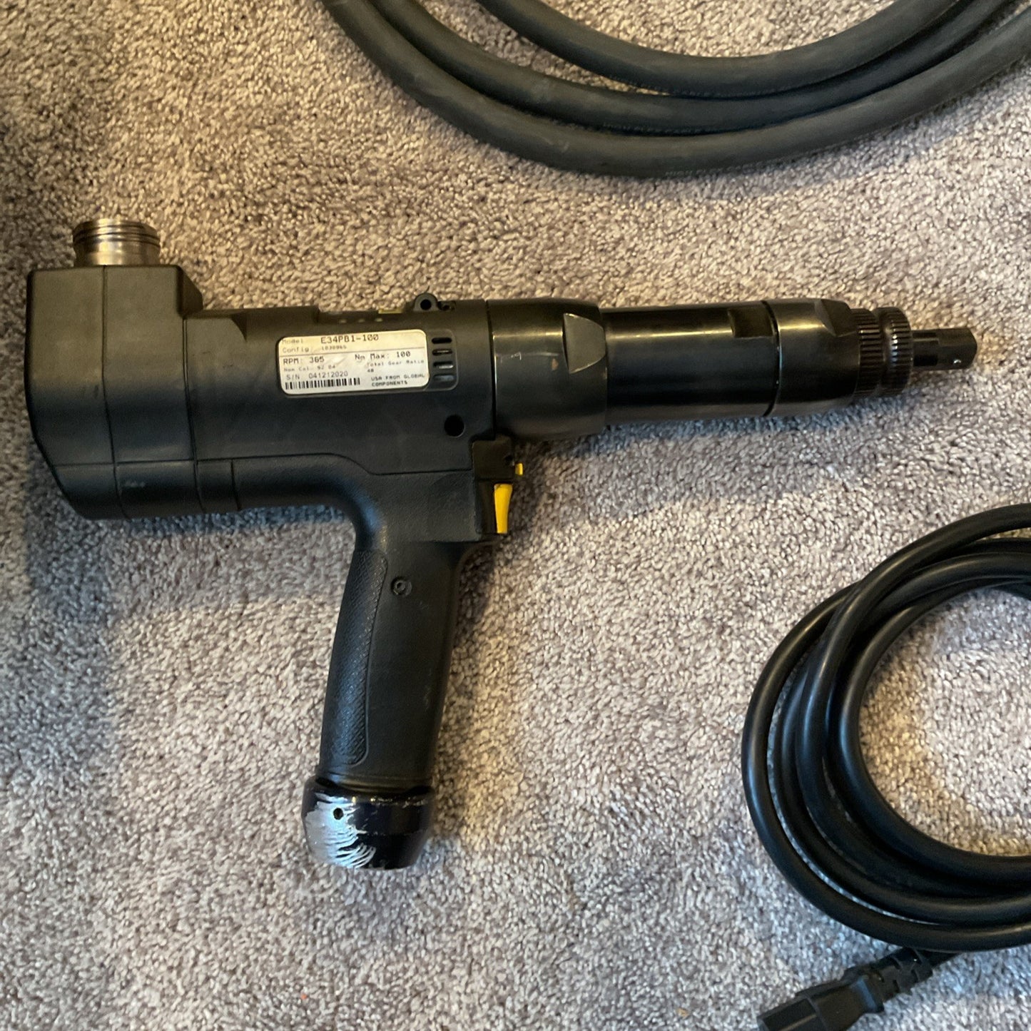 Stanley QPM ALPHA Torque Controller MDL# 21A108721 - 9' Connecting Cable