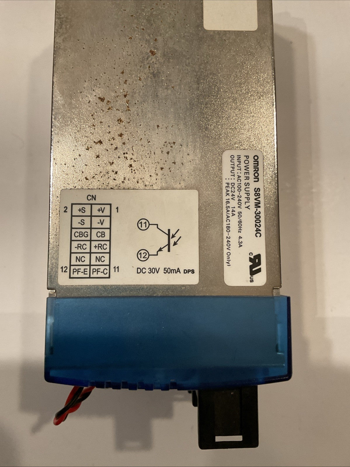 Omron switching power supply S8VM-30024C / S8VM30024C comes with rail mount