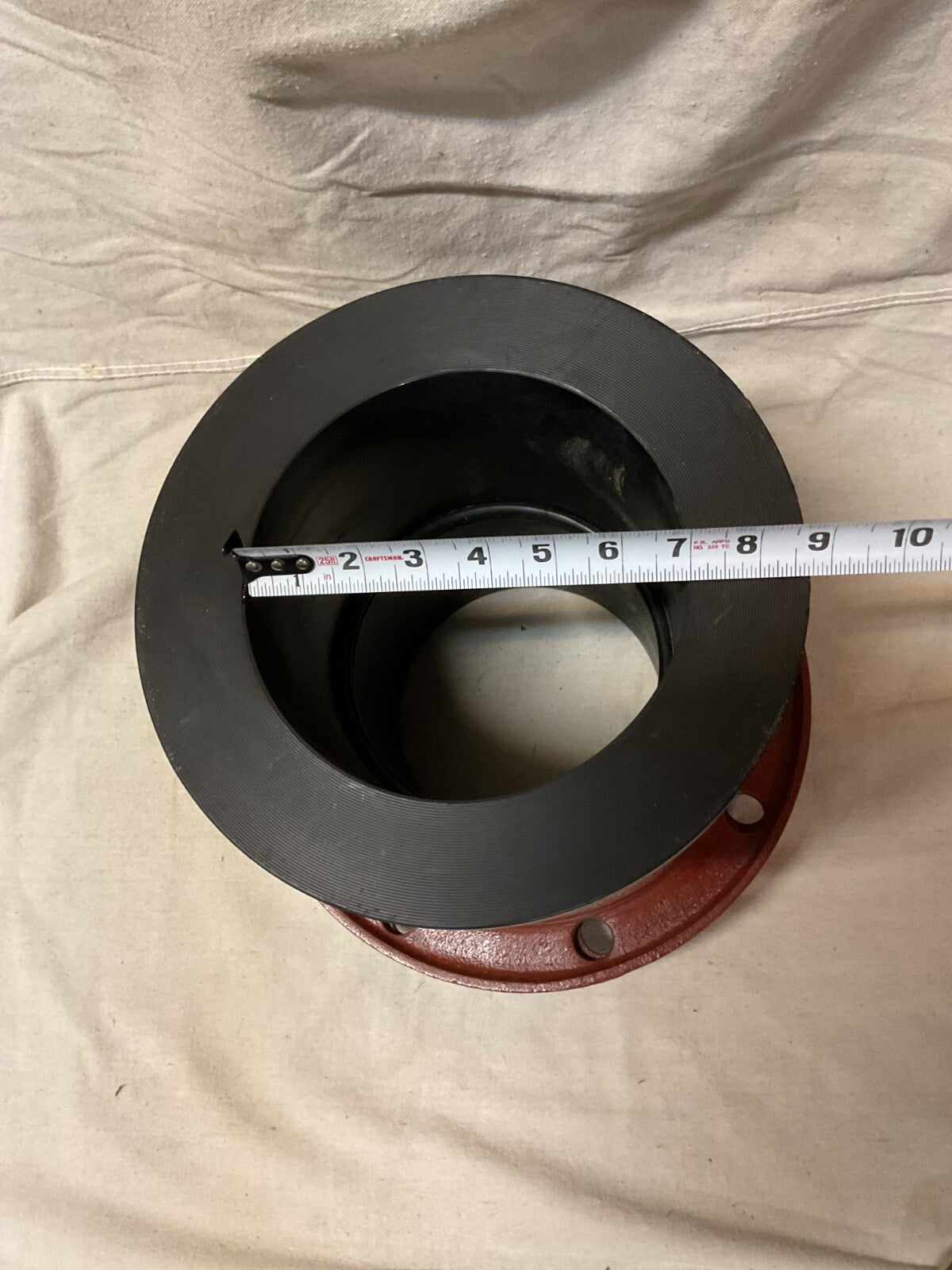 High Density Polyethylene Flange Adapter 8" HDPEE-SDR11-08RP PC200 IPS
