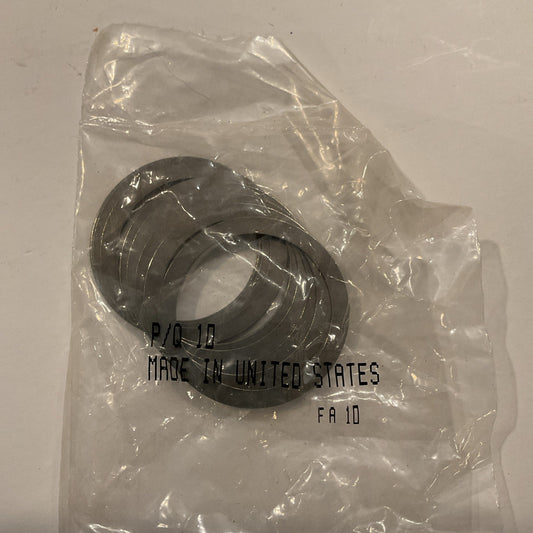 5 packages of (10) NOS HYSTER Forklift Shims - Part No. 0129387