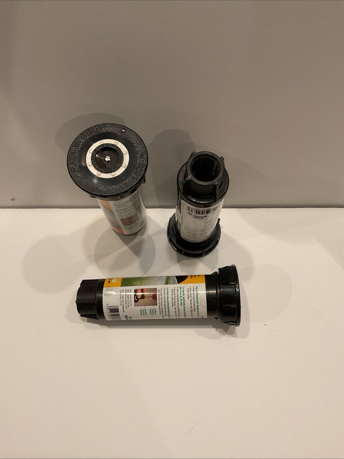 NEW - 3 Rain Bird -  1800 Series Dual Spray Pop up Sprinklers - 4"