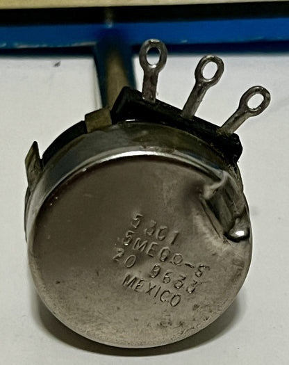 53C1 20 9633  5 MEG OHM CLAROSTAT POTENTIOMETER
