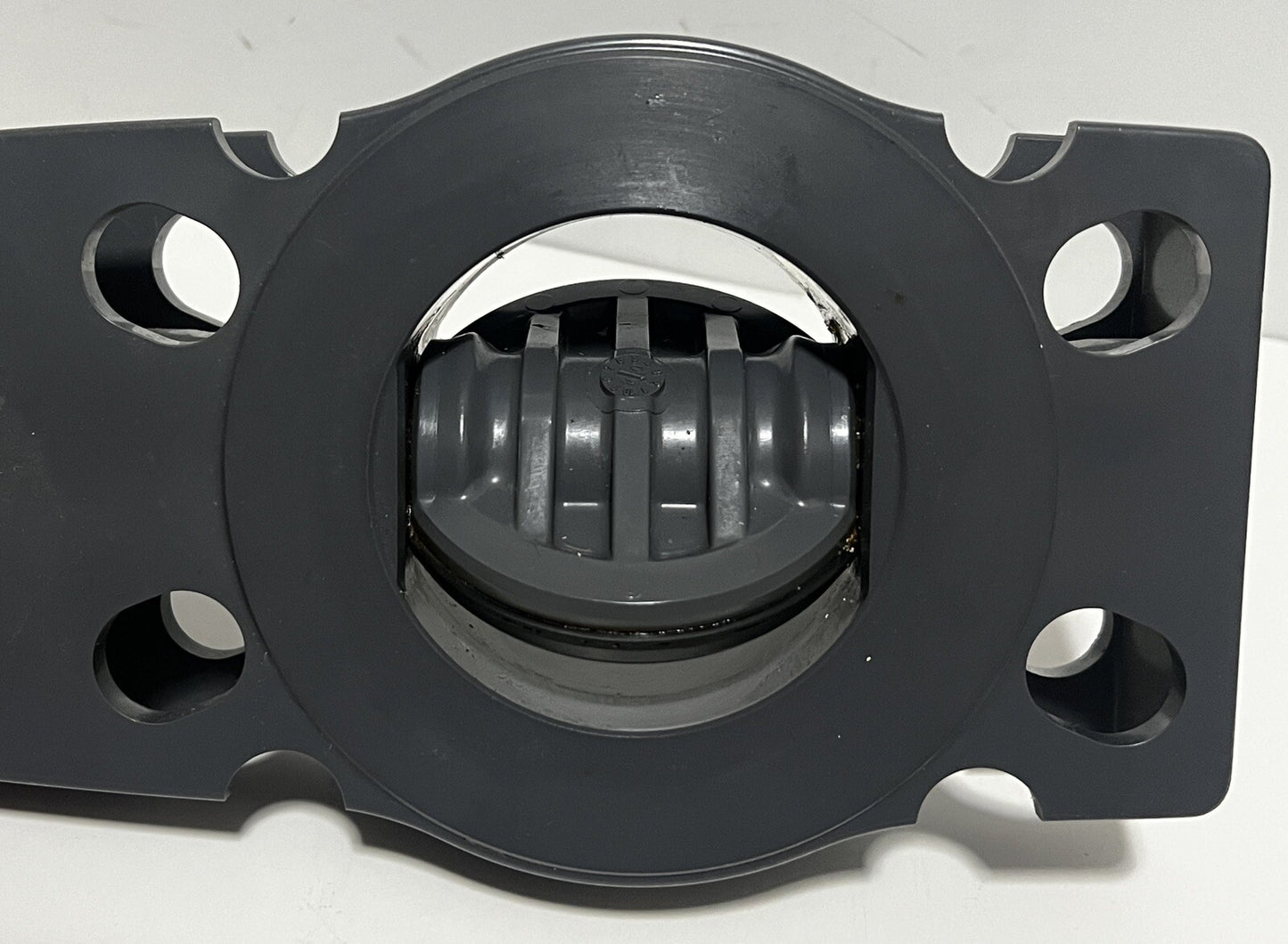 Georg Fischer +GF+ Type 367 3" PVC-U Manual 4 Lug Butterfly Valve PN10 d90DN80