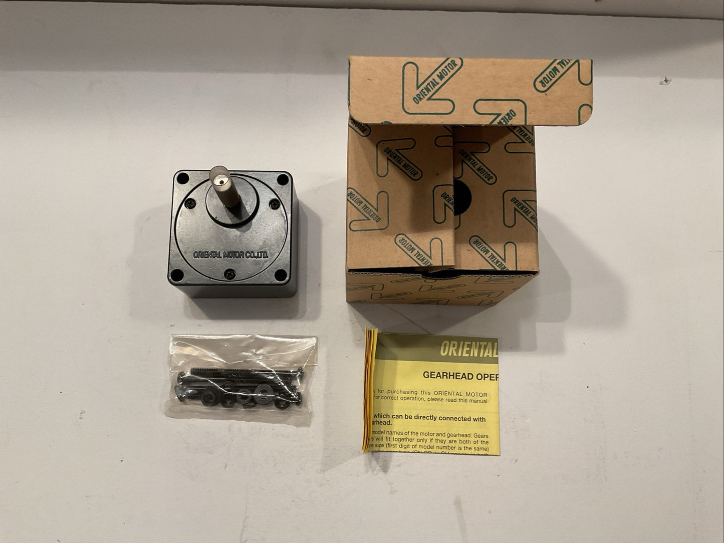 Qty-3 NEW Oriental Motor Gear Head Box Model 3GN  3GN50KA for AC Induction Motor