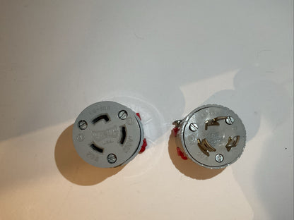 Eagle L6-20R & and L6-20P  --- 20A 125/250V Locking Connector Pair