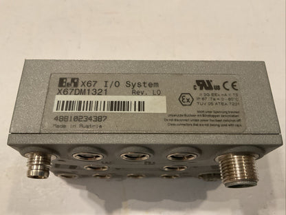 B&R X67 I/O System X67 DM 1321 | Rev. L0 | X67DM1321