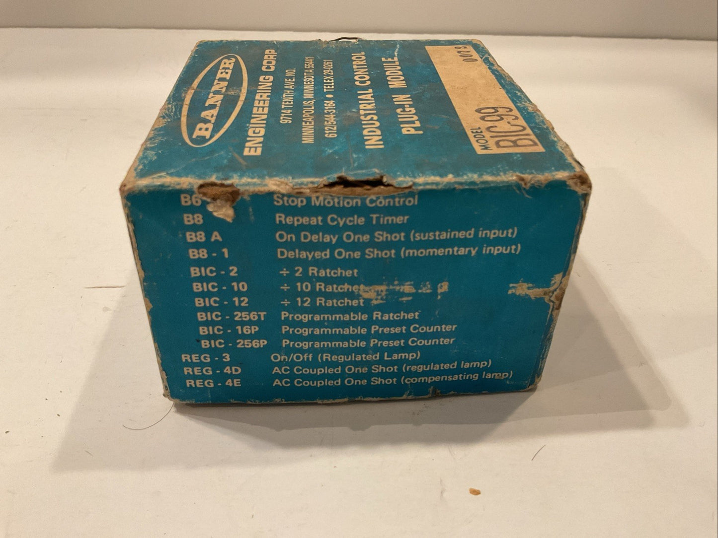 Banner BIC-99/ BIC99 COUNTER MODULE - NEW