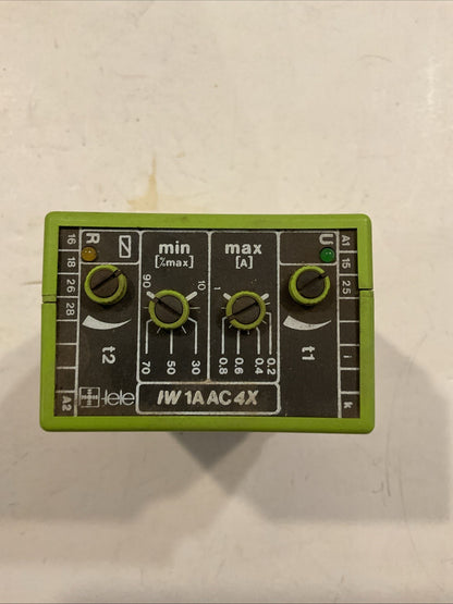 TELE  #IW1AAC4X  MONITORING RELAY WITH 110V TR3 POWER MODULE