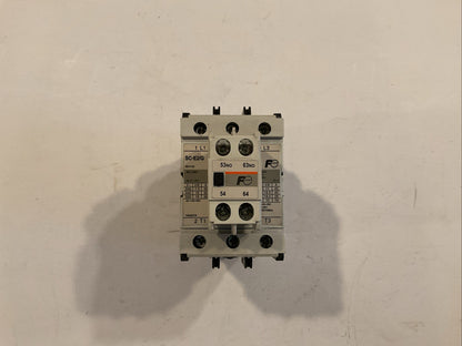 Fuji Electric SC-E2S/G Contactor paired with a Fuji Electric SZ-A20T / SZA20T