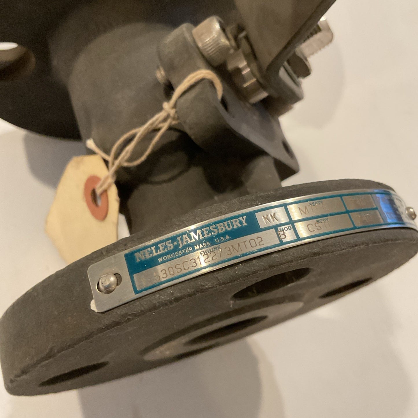 NELES JAMESBURY 1" CHLORINE VALVE 530S 530SC31 2273MT02