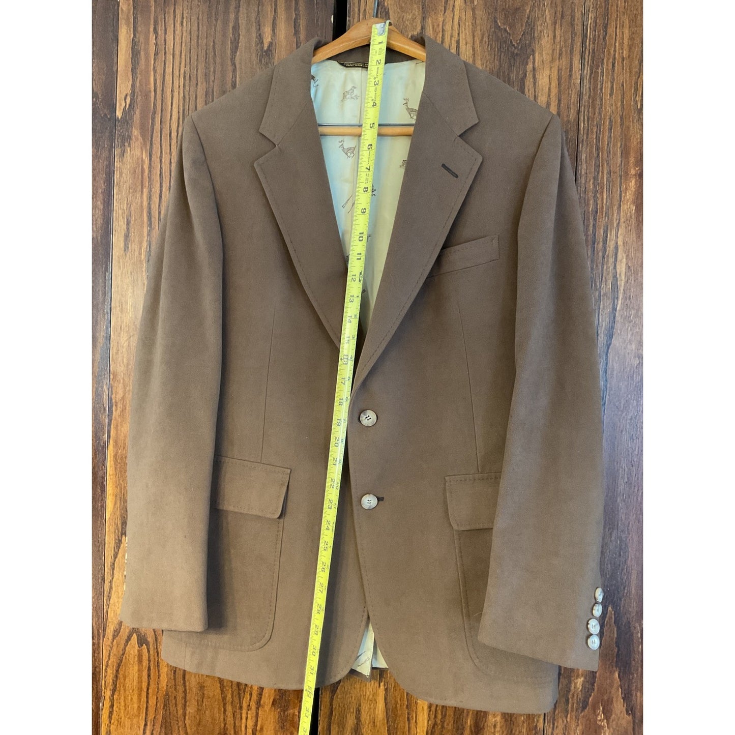 Brown Blazer 2 button Outerwear