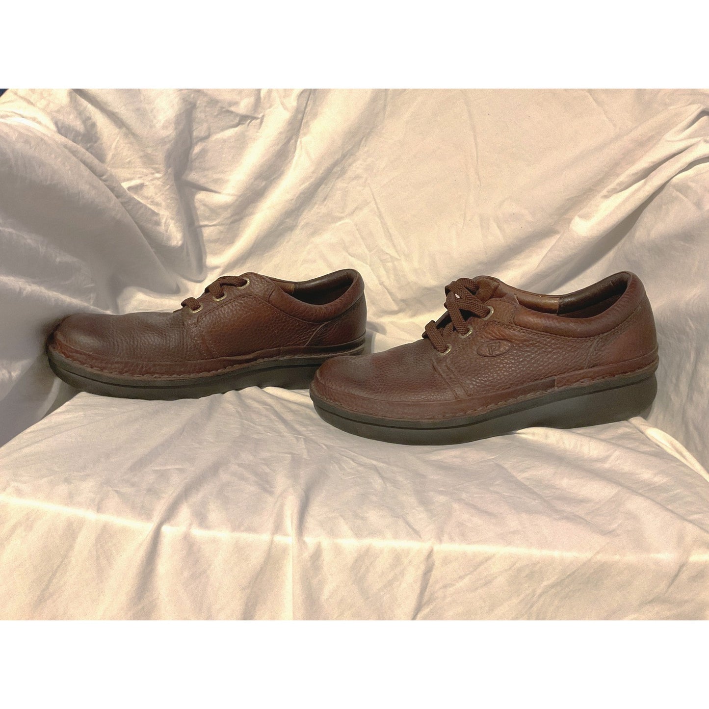 Propet Oxford Shoes Used Mens Brown Leather - Size 10.5