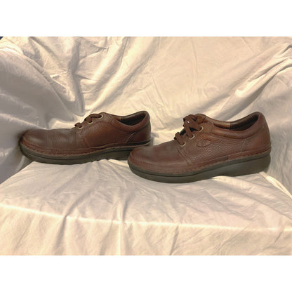 Propet Oxford Shoes Used Mens Brown Leather - Size 10.5