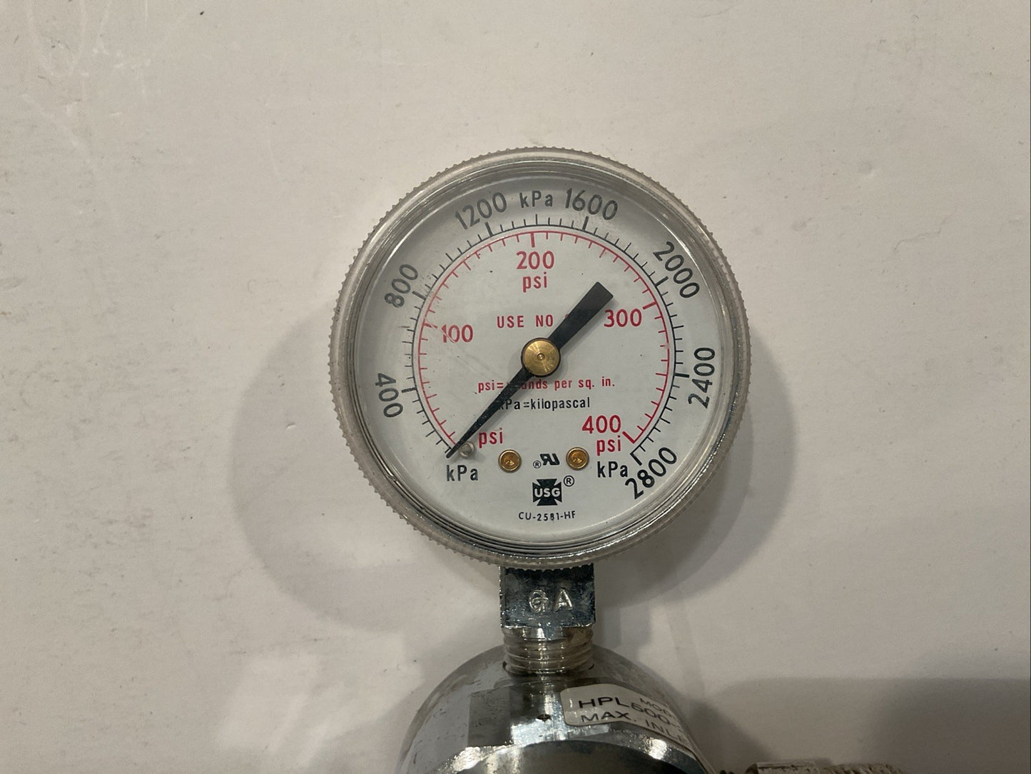 OSC #HPL500-200-4F-DK GAS COMPRESSED REGULATOR 3000 PSIG