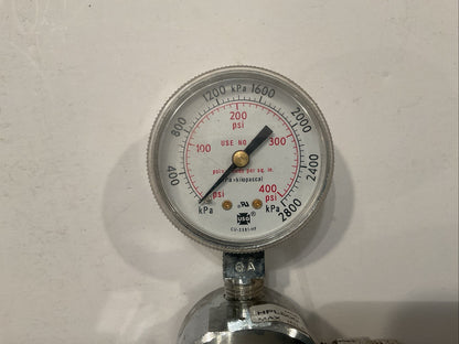 OSC #HPL500-200-4F-DK GAS COMPRESSED REGULATOR 3000 PSIG