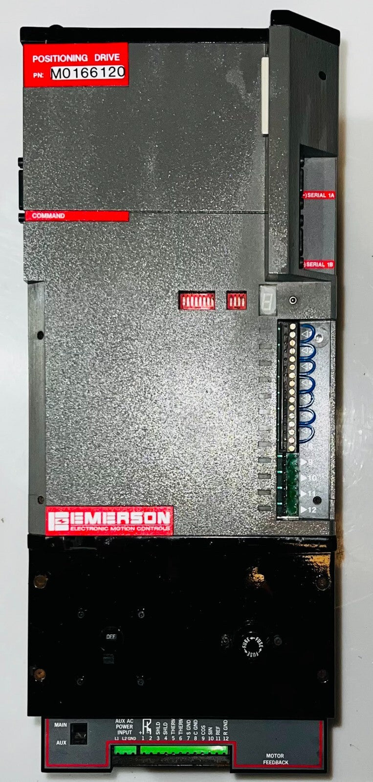 EMERSON M0166120 MOTION CONTROL POSITIONING SERVO DRIVE
