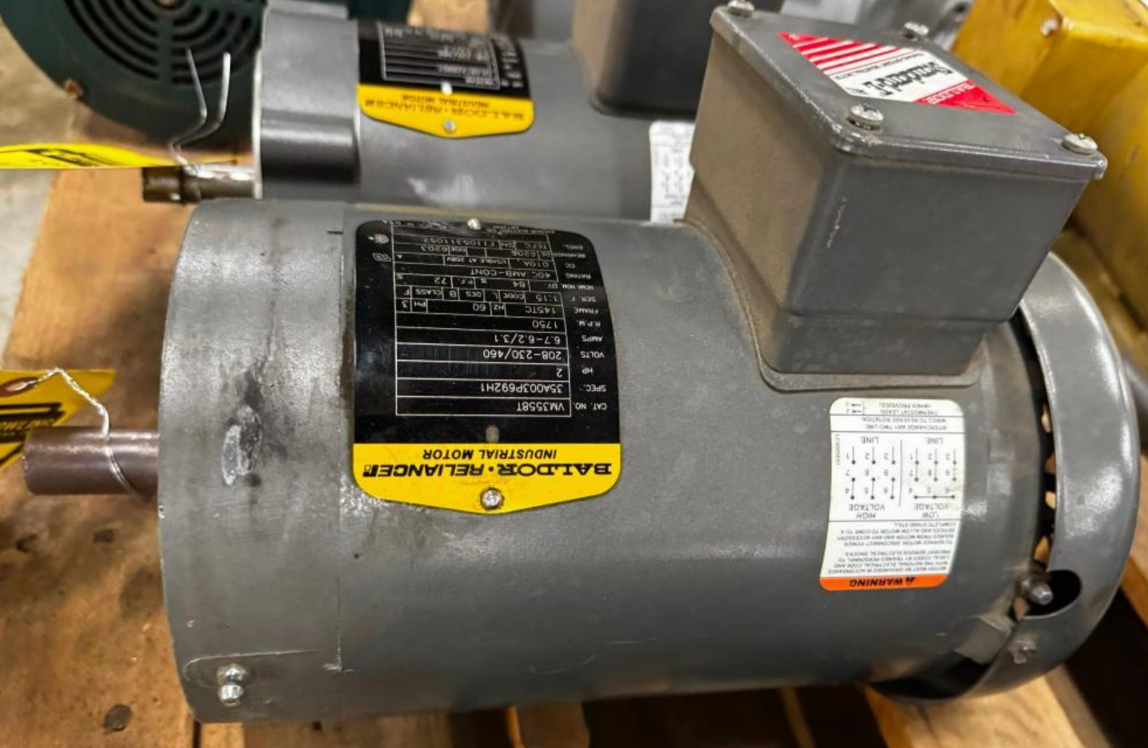 Baldor VM3558T  35A003P692H1 Electric Motor 2 HP 1750 RPM  230/460 V Frame 145TC