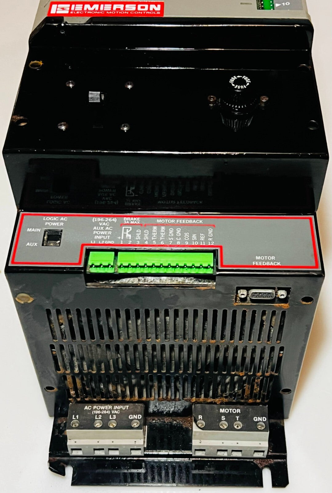 EMERSON M0166120 MOTION CONTROL POSITIONING SERVO DRIVE