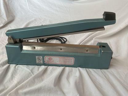 MEC ME-300H Hand Operated Impulse Sealer Bag Sealer TESTED comes with Bags