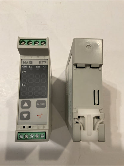 QTY 2 - NAiS Matsushita KT7 Temperature Controller AKT7211100 PLC Temp Module