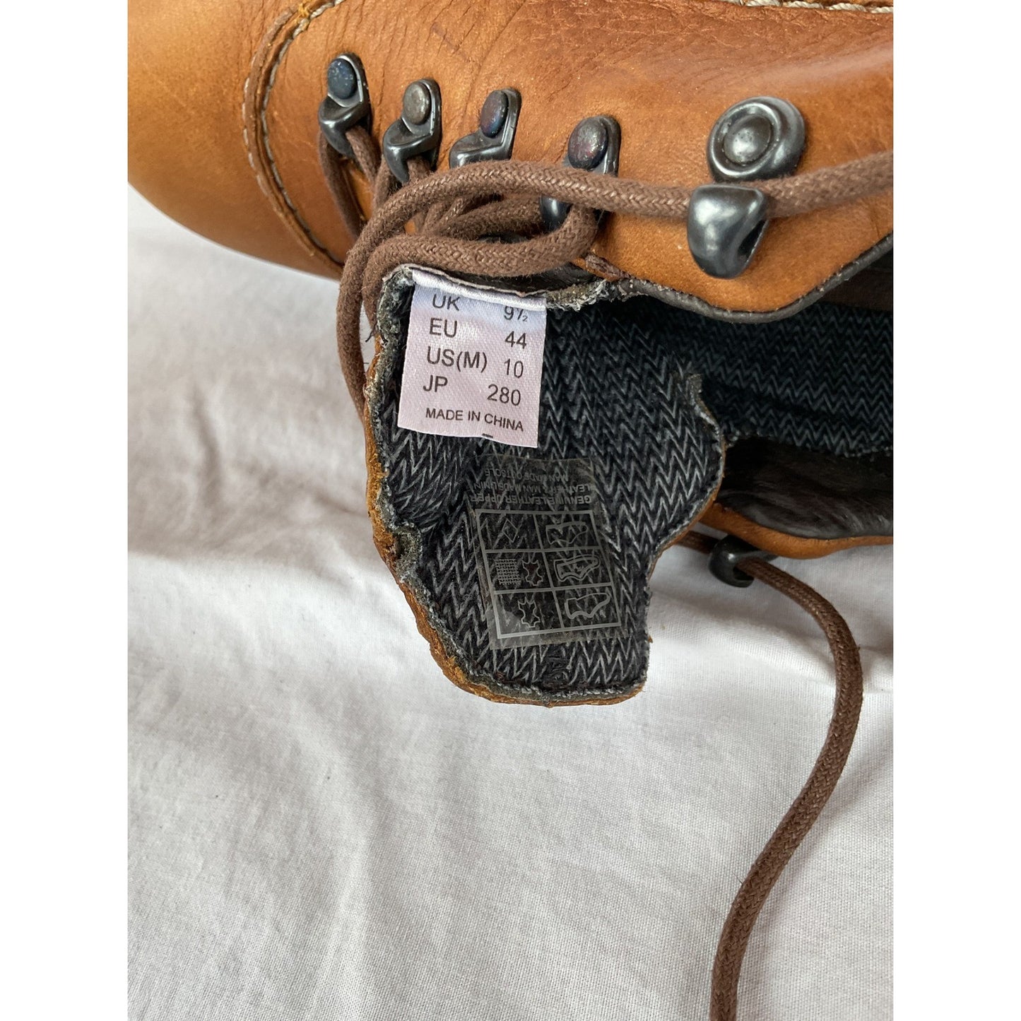 Helly Hanson New Brown Waterproof Leather Shoes Size 10