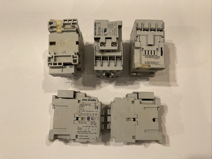 QTY (5) ALLEN-BRADLEY 100-C16*10 CONTACTOR /  100-C16*10 SER A