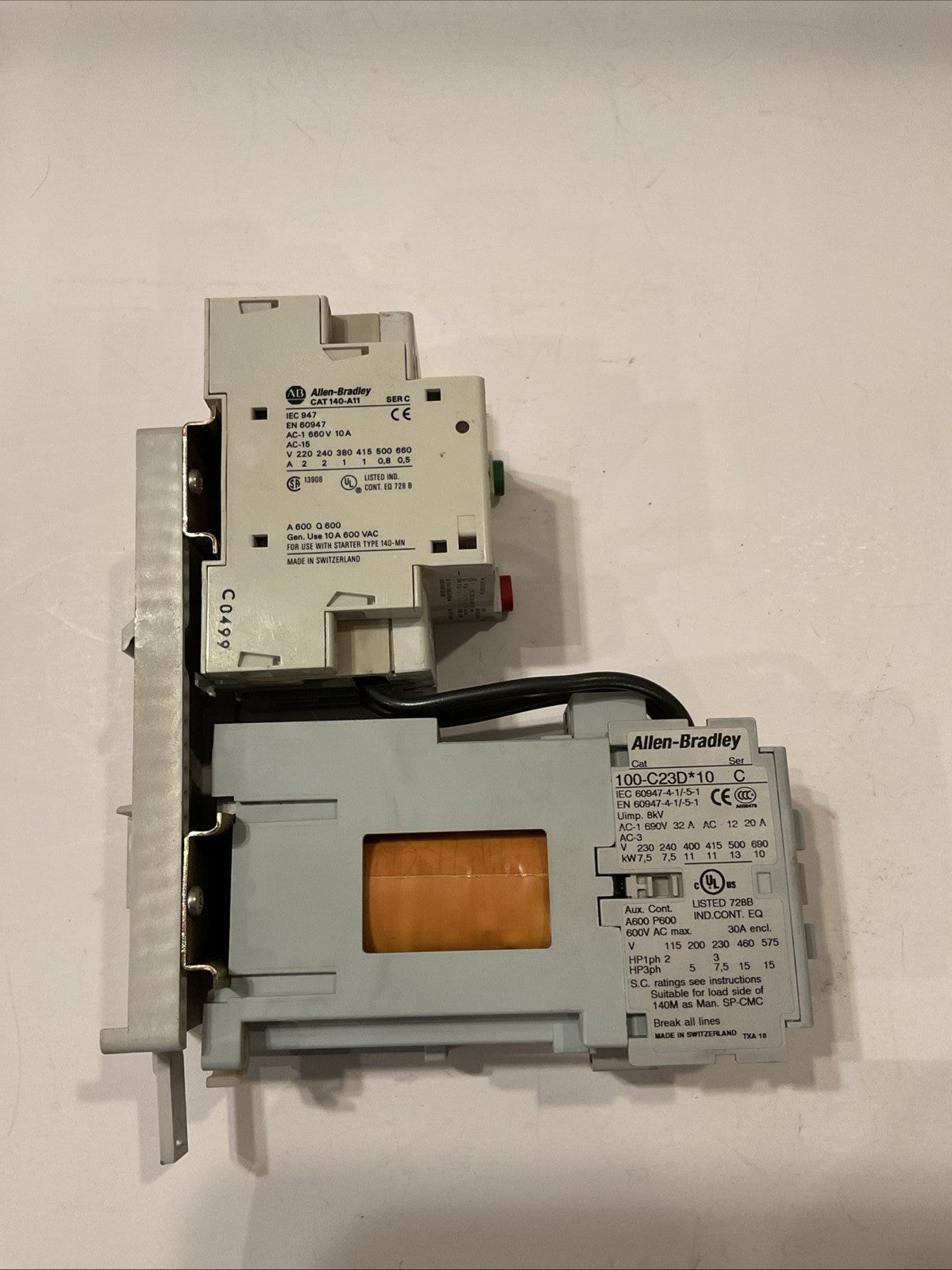 Allen-Bradley 140-MN-2000, Allen-Bradley 100-C23D*10, Allen-Bradley 140-A11