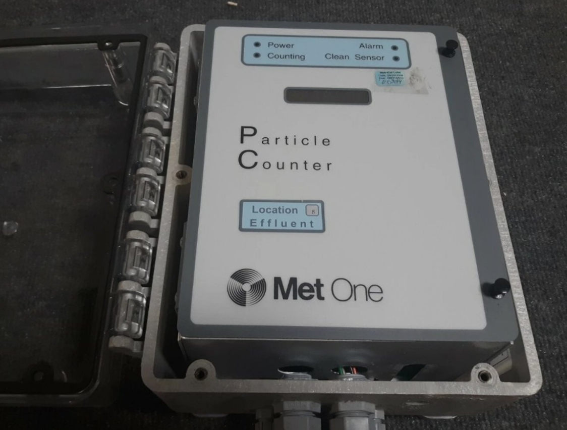 Met One Water Particle Counter PCX CE w/ Display 2083475-03 115V 2u 100mL/mn S43
