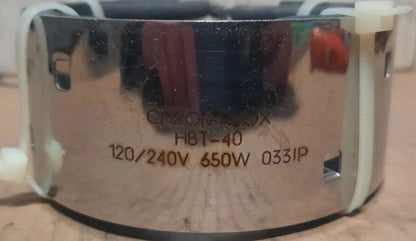 CHROMALOX  #268744, HBT-40  TUBULAR BAND HEATER 698023 (120/240V, 65KW)