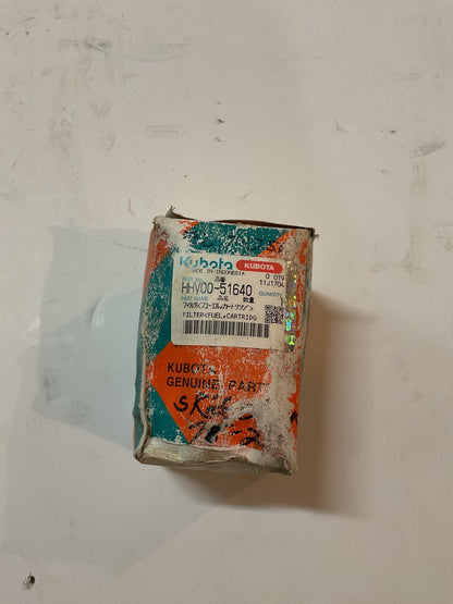 New OEM Kubota HHV00-51640 Fuel Filter