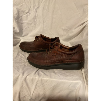 Propet Oxford Shoes Used Mens Brown Leather - Size 10.5