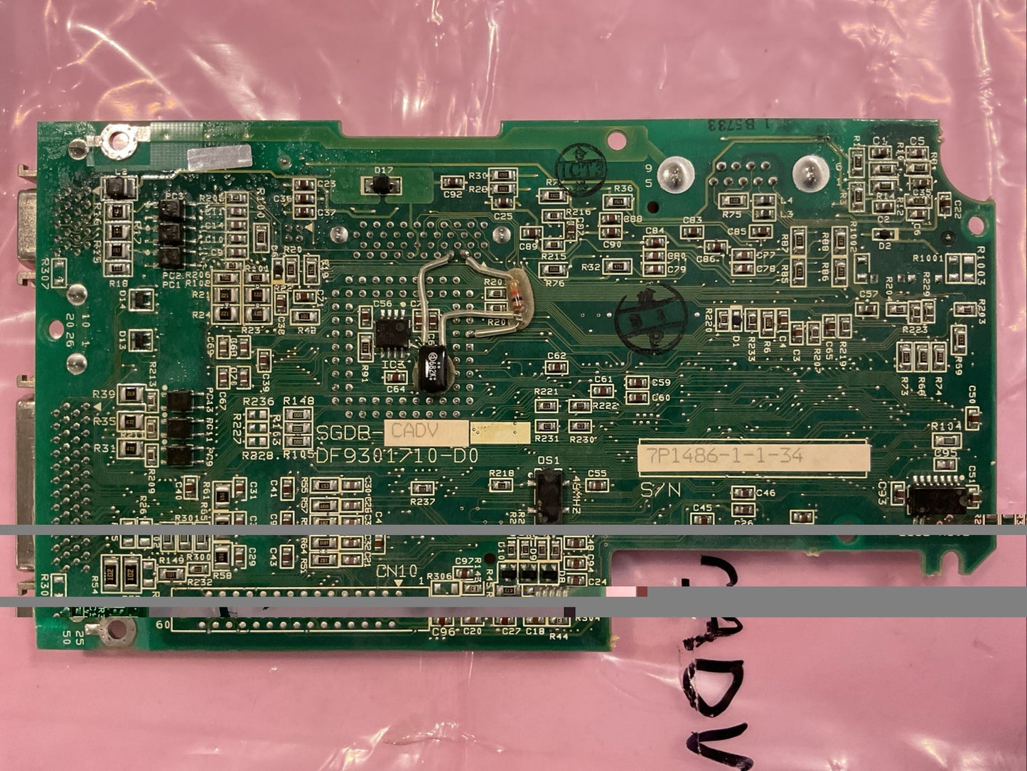 Yaskawa SGDB-CADV Drive Control Board DF9301710-D0