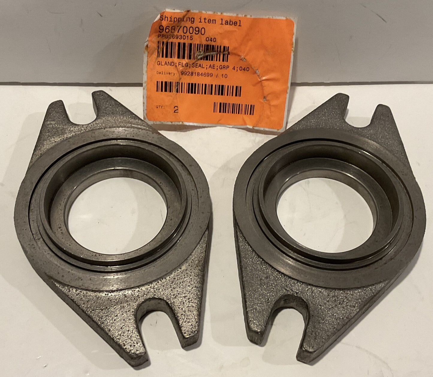*Lot of 2 * 4" Machined Flange Seal Glands  PPU2693015 96870090