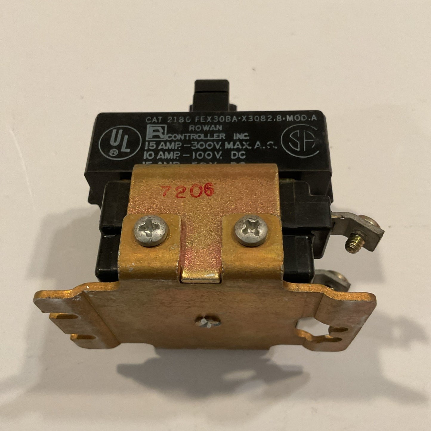 Rowan Controller Co. Cat 2180-FEX30BA-X3082.8 MOD.A  2090 52PB  208-240V 50/60Hz