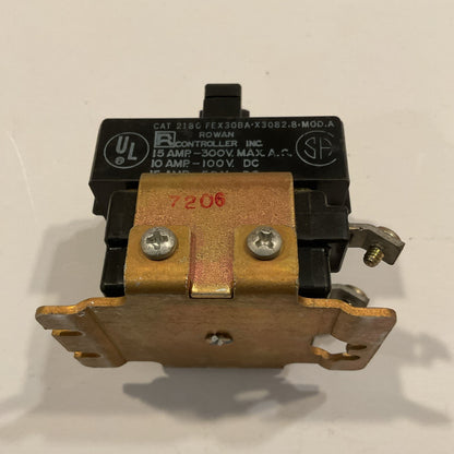 Rowan Controller Co. Cat 2180-FEX30BA-X3082.8 MOD.A  2090 52PB  208-240V 50/60Hz