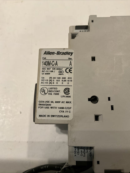 Allen-Bradley 140M-C2E-B16, Allen-Bradley 100-C12D*10, 140M-C-A, 100-FSD250