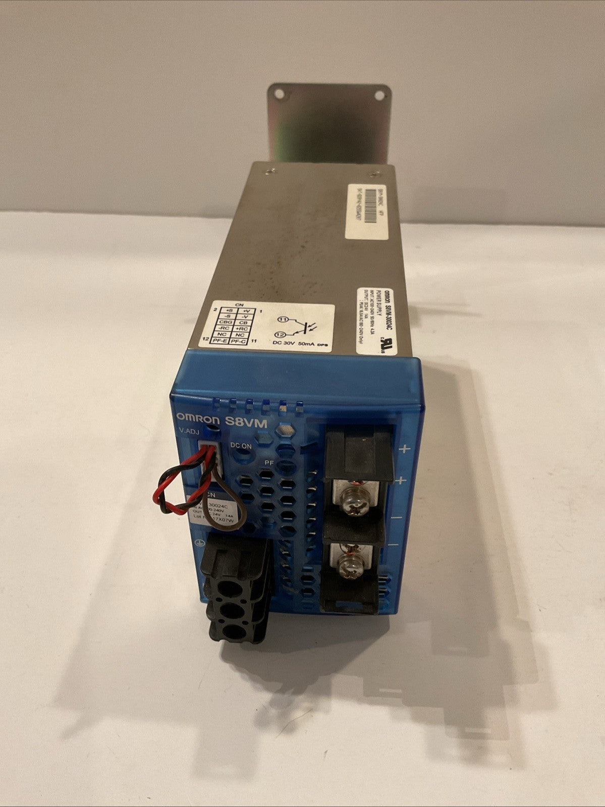 Omron switching power supply S8VM-30024C / S8VM30024C comes with rail mount