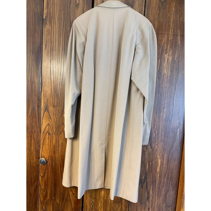 Tan Long Formal Topcoat Bench needled Large