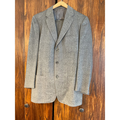 Gray Mens ACWA Wool Suit Set