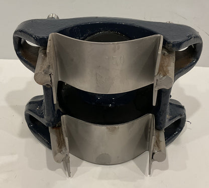 JCM406 Epoxy Coated Service Saddle w/ Double S/S Straps 0350 X 3/4"IP 3.25-3.50