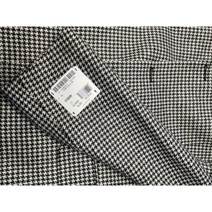 New size 40 Arnold Brandt Houndstooth Wool Suit Coat