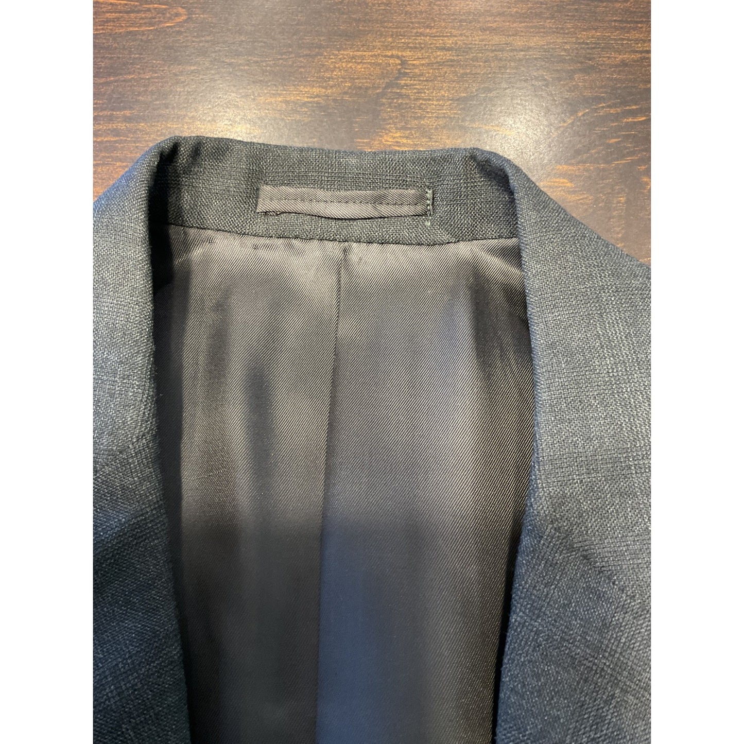 Vintage Dark Gray 2 Pc Suit - 1963