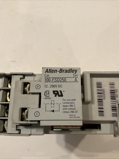 Allen-Bradley 140M-C2E-B16, Allen-Bradley 100-C12D*10, 140M-C-A, 100-FSD250