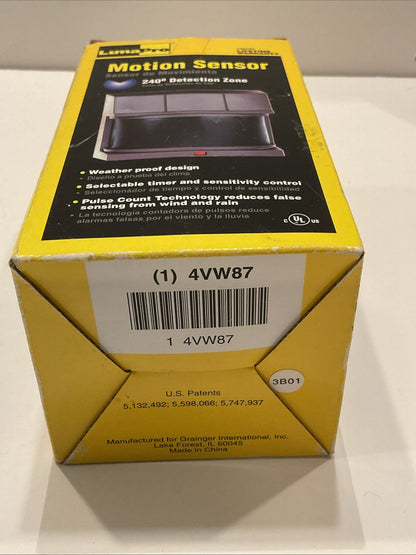 LumaPro Motion Sensor Replacement 240° Degree Detection Zone