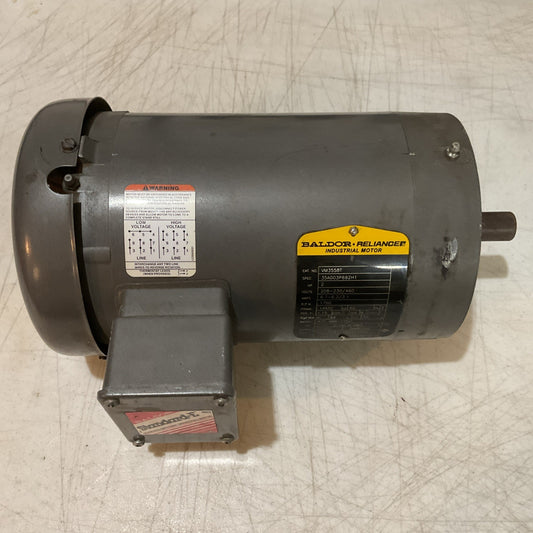 BALDOR  VM3558T MOTOR 2HP / 1750RPM / 208-230/460V / 3PH / 145TC FRAME