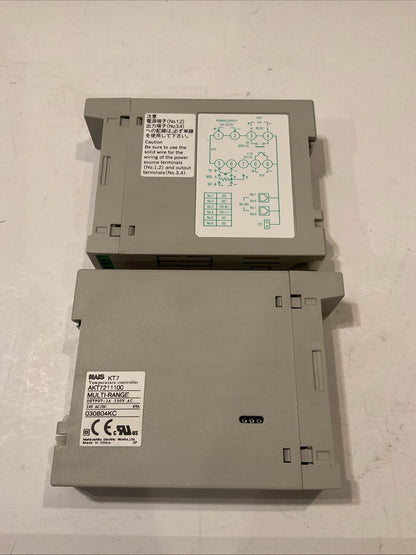 QTY 2 - NAiS Matsushita KT7 Temperature Controller AKT7211100 PLC Temp Module