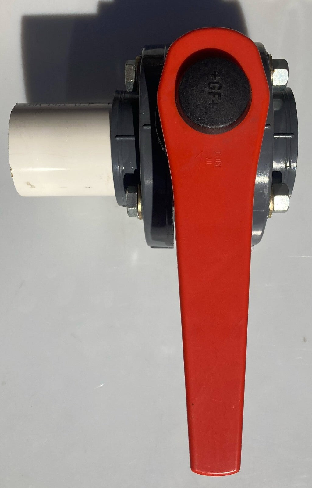 Georg Fischer D90 DN80 3" Butterfly Valve W/ 3" LASCO Flange