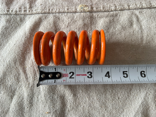 7x Orange Shock Suspension Spring 3.5" 176076